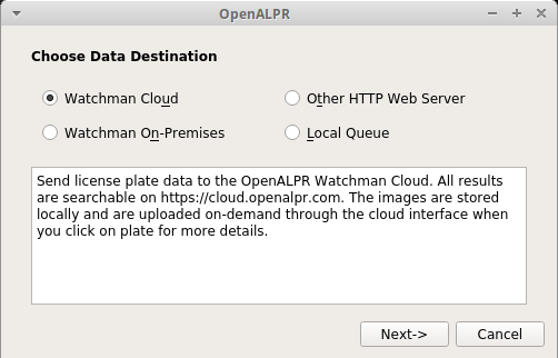 openalpr axis camera