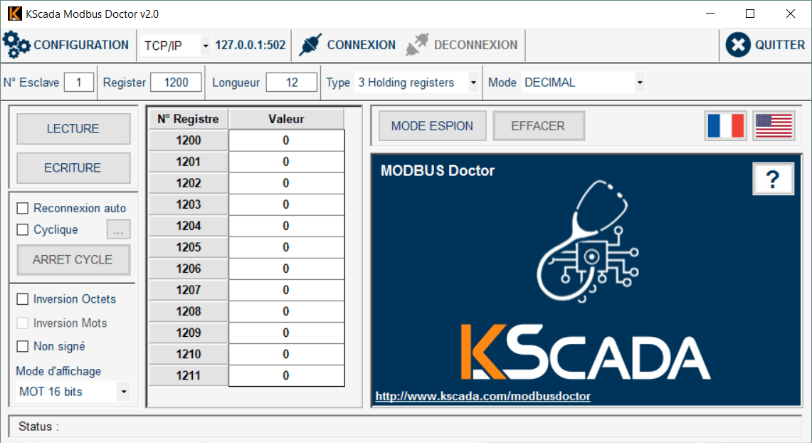 Documentation Modbus Doctor